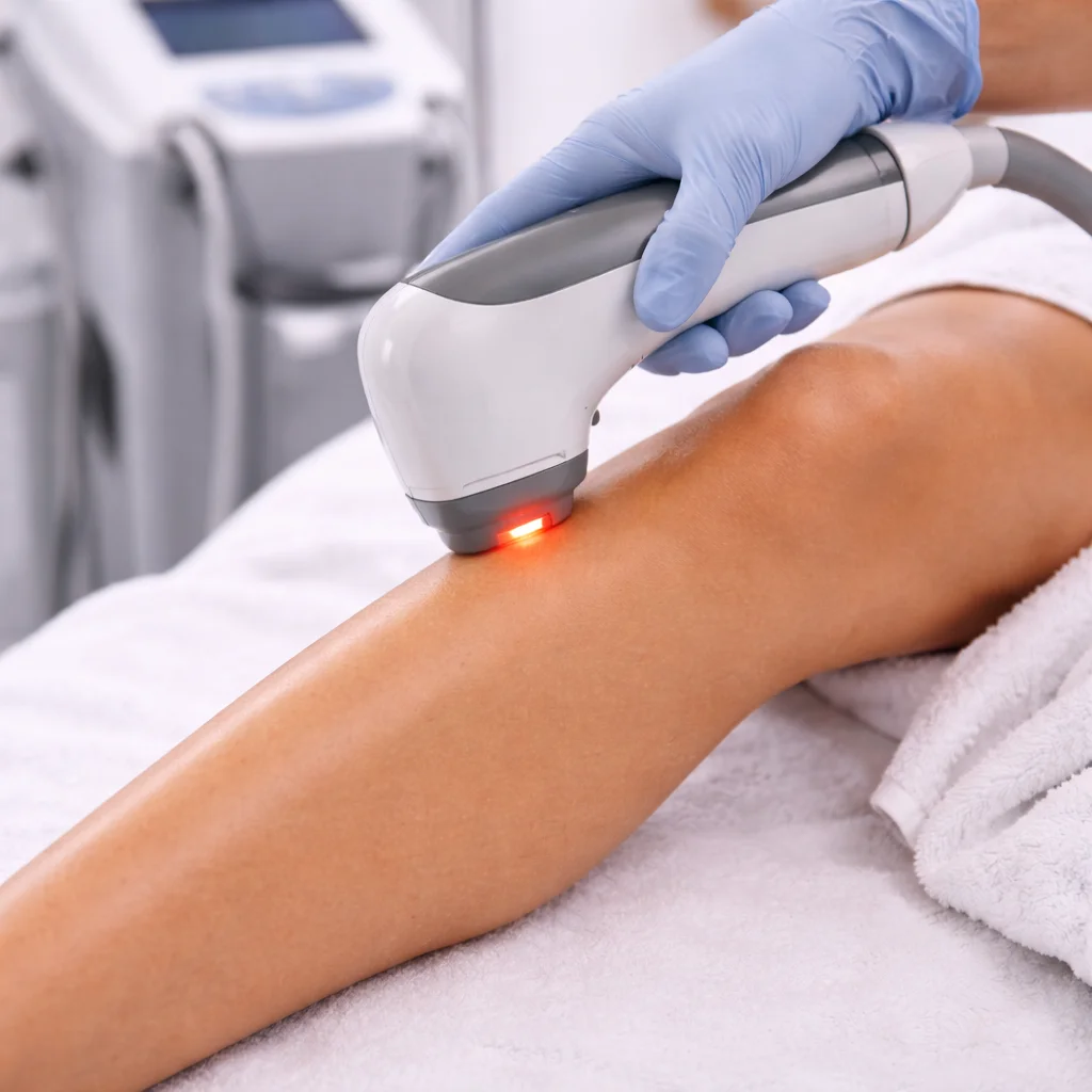 Laser hair removal treatment