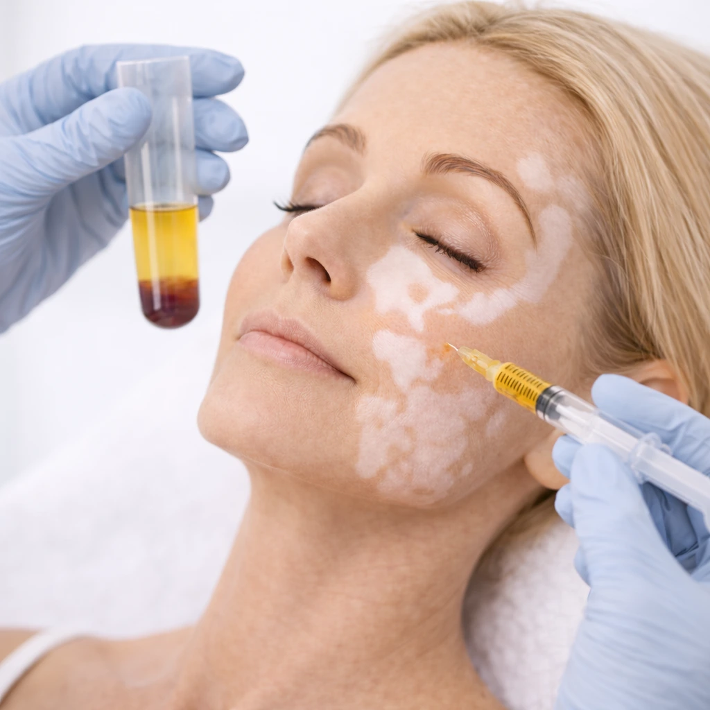 Vitiligo treatment by dermatologist