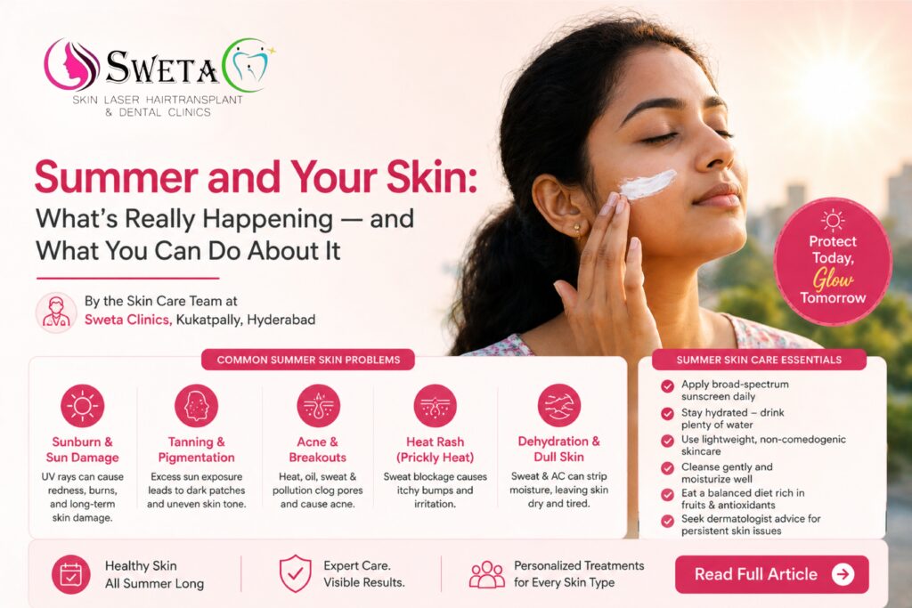 Summer and Your Skin What's Really Happening — and What You Can Do About It - Sweta Clinics