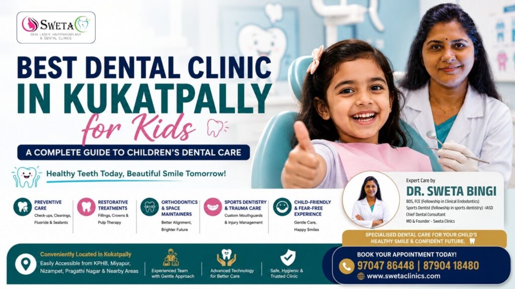 Best Dental Clinic in Kukatpally for Kids - Sweta Clinics