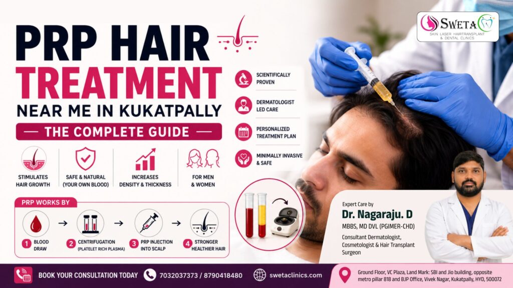 PRP Hair Treatment Near Me In Kukatpally - Sweta Clinics