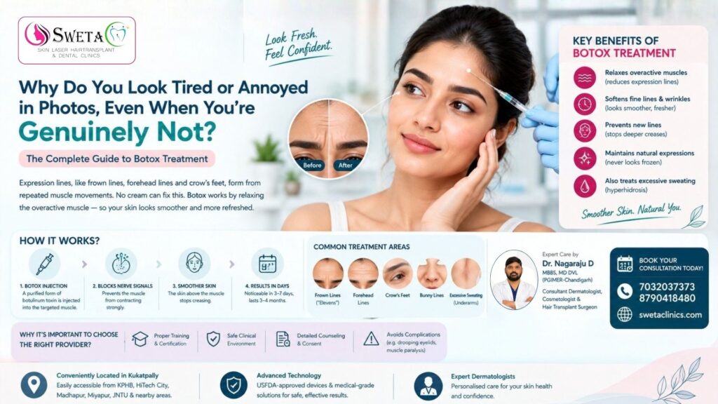 Botox Treatment Near Me in Kukatpally | Sweta Clinics